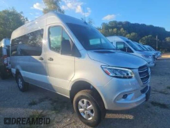 2023 Mercedes-Benz Sprinter with VIN W1X4NBVY1PT122579, listed as a Copart auction lot 79333494 with 7 mi miles and Clean Title. Bid and sale history available at DreamBid. Image 2.