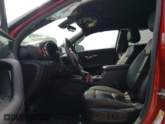 2021 Chevrolet Blazer RS with VIN 3GNKBKRS8MS527583, listed as a Copart auction lot 60694995 with 82,741 mi miles and Clean title. Bid and sale history available at DreamBid. Image 7.