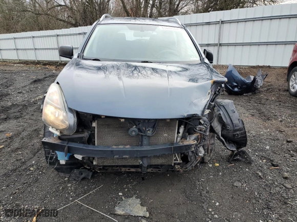 2015 Nissan Rogue Select S with VIN JN8AS5MT9FW662475, listed as a Copart auction lot 83442044 with 117,556 mi miles and Salvage Title. Bid and sale history available at carsss.com. Image 5.