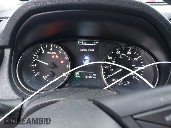 2017 Nissan Rogue S with VIN KNMAT2MT3HP594985, listed as a IAAI auction lot 41467417 with 181,372 mi miles and . Bid and sale history available at DreamBid. Image 7.