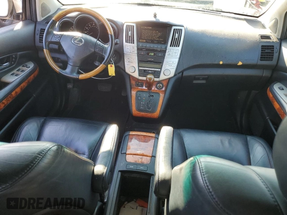 2008 Lexus RX 350 with VIN 2T2HK31U98C076376, listed as a Copart auction lot 82084774 with 214,899 mi miles and Salvage Title. Bid and sale history available at DreamBid. Image 8.