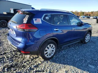 2017 Nissan Rogue S with VIN JN8AT2MV6HW013605, listed as a Copart auction lot 84361604 with 80,434 mi miles and Salvage Title. Bid and sale history available at carsss.com. Image 3.