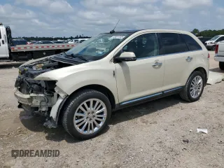 2015 Lincoln MKX with VIN 2LMDJ6JK0FBL25854, listed as a Copart auction lot 53831345 with 76,062 mi miles and Salvage Title. Bid and sale history available at carsss.com. Image 1.