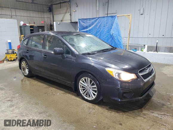 2012 Subaru Impreza Premium with VIN JF1GPAD65CH220163, listed as a Copart auction lot 61016015 with 149,966 mi miles and Salvage title. Bid and sale history available at DreamBid. Image 4.
