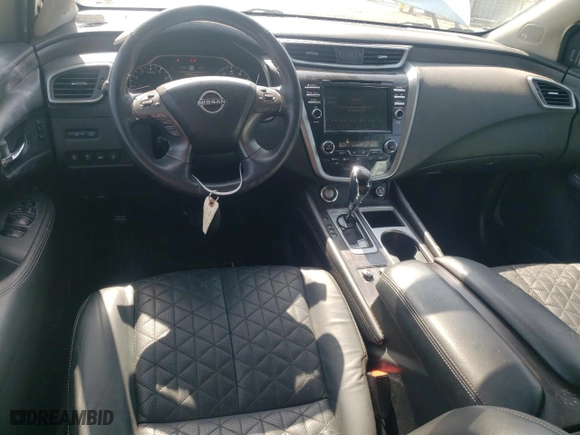 2023 Nissan Murano Platinum with VIN 5N1AZ2DJ3PC114829, listed as a Copart auction lot 51011075 with 60,729 mi miles and Salvage Title. Bid and sale history available at carsss.com. Image 8.