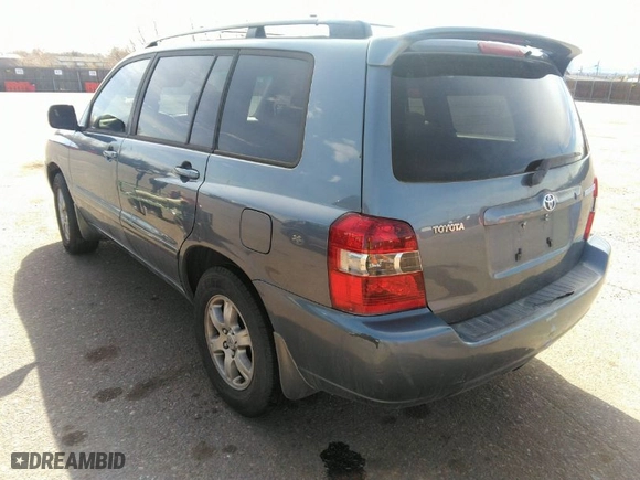 2007 Toyota Highlander with VIN JTEGD21A170162800, listed as a IAAI auction lot 41852334 with 161,631 mi miles. Bid and sale history available at carsss.com. Image 3.