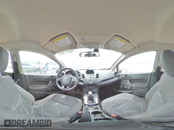2015 Ford Fiesta S with VIN 3FADP4AJ2FM110703, listed as a Copart auction lot 58377815 with 193,536 mi miles and Clean title. Bid and sale history available at DreamBid. Image 14.