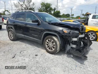 2019 Jeep Cherokee Latitude Plus z VIN 1C4PJMLB4KD162564, wystawiony jako Copart lot #60292615 z przebiegiem 61 167 mil mil oraz Szkoda całkowita • Salvage title. Historia ofert i sprzedaży dostępna na DreamBid. Obrazek 4.