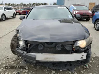 2012 Acura TSX Tech Pkg with VIN JH4CU2F60CC028035, listed as a Copart auction lot 46460665 with 151,163 mi miles and Salvage Title. Bid and sale history available at carsss.com. Image 5.