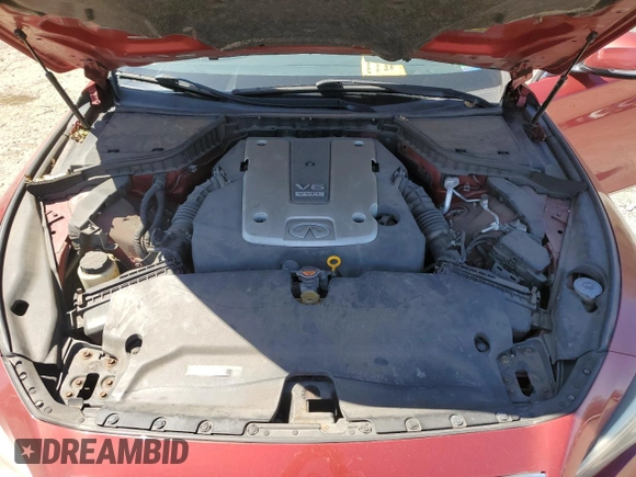 2014 Infiniti Q50 Premium with VIN JN1BV7AR7EM689215, listed as a Copart auction lot 53778625 with 110,164 mi miles and Salvage Title. Bid and sale history available at carsss.com. Image 12.
