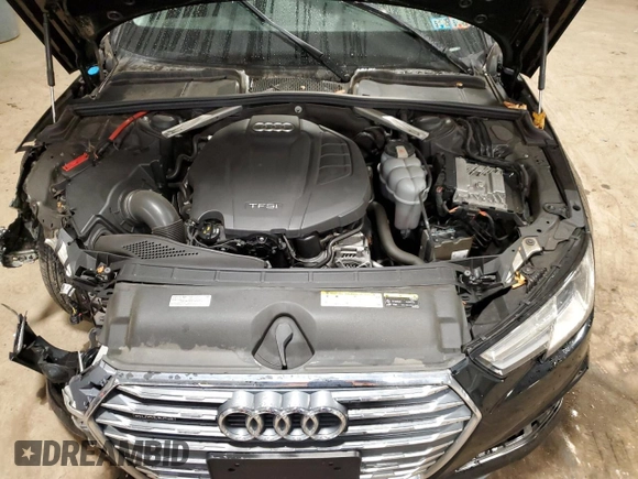 2019 Audi A4 Premium with VIN WAUDNAF43KA108576, listed as a Copart auction lot 51699025 with 54,950 mi miles and Salvage title. Bid and sale history available at DreamBid. Image 11.