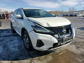 2021 Nissan Murano S with VIN 5N1AZ2ASXMC124346, listed as a Copart auction lot 42160355 with 24,580 mi miles and Salvage Title. Bid and sale history available at carsss.com. Image 14.