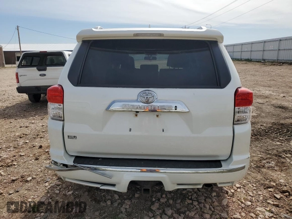 2011 Toyota 4Runner Trail with VIN JTEBU5JR4B5036721, listed as a Copart auction lot 55659585 with 155,804 mi miles and Clean title. Bid and sale history available at DreamBid. Image 6.