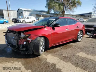 2023 Nissan Maxima Platinum with VIN 1N4AA6FV2PC507438, listed as a Copart auction lot 73035204 with 16,735 mi miles and Salvage Title. Bid and sale history available at carsss.com. Image 1.