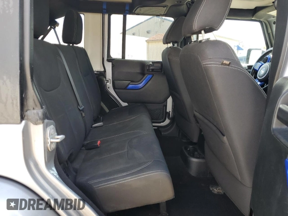 2018 Jeep Wrangler JK Unlimited Sahara with VIN 1C4HJWEG8JL921696, listed as a Copart auction lot 50803695 with 115,729 mi miles and Salvage Title. Bid and sale history available at carsss.com. Image 10.