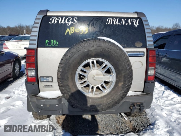 2007 Hummer H3 SUV with VIN 5GTDN13E978182754, listed as a Copart auction lot 89276895 with Not Provided miles and Clean Title. Bid and sale history available at DreamBid. Image 6.