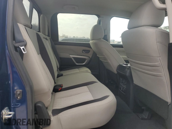 2021 Nissan Titan SL z VIN 1N6AA1EDXMN502930, wystawiony jako Copart lot #48567535 z przebiegiem 40 040 mil mil oraz Szkoda całkowita • Salvage title. Historia ofert i sprzedaży dostępna na DreamBid. Obrazek 10.