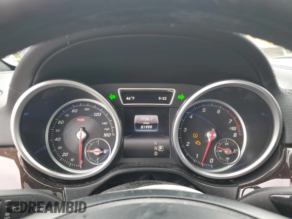 2017 Mercedes-Benz GLS 450 с VIN 4JGDF6EE9HA809960, выставлен на аукционе Copart как лот 49313075 с пробегом 81 999 миль миль и Списание • Salvage title. История ставок и продаж доступна на DreamBid. Изображение 9.