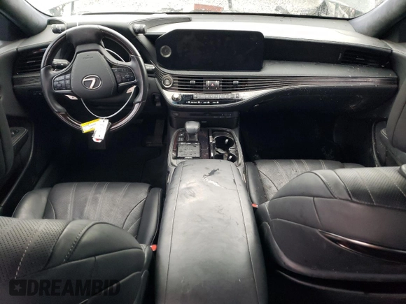 2021 Lexus LS с VIN JTHG5LGF9M5009816, выставлен на аукционе Copart как лот 45012835 с пробегом Не указан миль и Чистый • Clean title. История ставок и продаж доступна на DreamBid. Изображение 8.