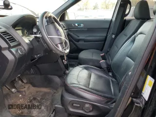 2016 Ford Utility Police Interceptor with VIN 1FM5K8AR4GGD31852, listed as a Copart auction lot 81687774 with 89,612 mi miles and Salvage Title. Bid and sale history available at carsss.com. Image 7.
