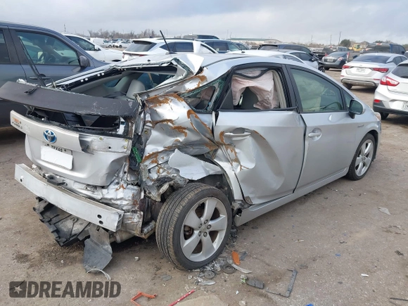 2010 Toyota Prius II with VIN JTDKN3DU5A0030685, listed as a IAAI auction lot 41506244 with 106,172 mi miles and . Bid and sale history available at DreamBid. Image 4.