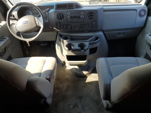 2012 Ford Econoline Passenger XL with VIN 1FBSS3BLXCDA01363, listed as a Copart auction lot 68358324 with 75,463 mi miles and Salvage Title. Bid and sale history available at DreamBid. Image 8.