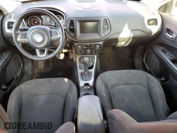 2018 Jeep Compass Sport с VIN 3C4NJDAB7JT441347, выставлен на аукционе Copart как лот 64391845 с пробегом 118 739 миль миль и Списание • Salvage title. История ставок и продаж доступна на DreamBid. Изображение 8.