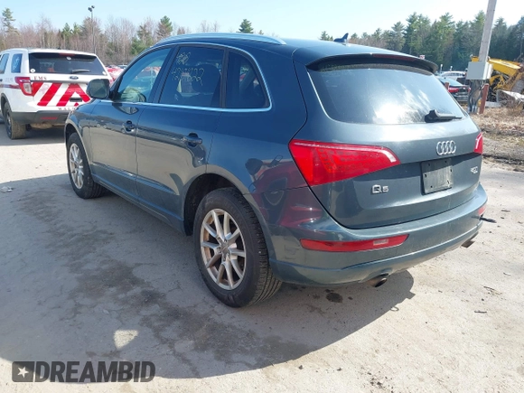 2011 Audi Q5 Premium Plus with VIN WA1LFAFP2BA041355, listed as a IAAI auction lot 42101822 with 180,552 mi miles and . Bid and sale history available at DreamBid. Image 3.