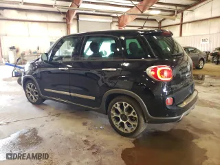 2014 FIAT 500L Trekking with VIN ZFBCFADH1EZ008020, listed as a Copart auction lot 69070084 with 155,287 mi miles and Salvage Title. Bid and sale history available at carsss.com. Image 2.