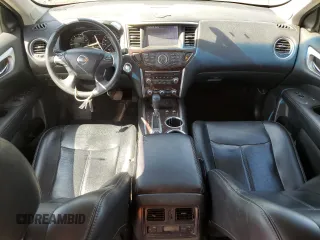 2015 Nissan Pathfinder Platinum with VIN 5N1AR2MM4FC723355, listed as a Copart auction lot 61109715 with 124,360 mi miles and Salvage title. Bid and sale history available at DreamBid. Image 8.