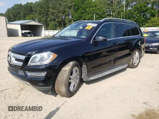 2014 Mercedes-Benz GL 450 z VIN 4JGDF7CE6EA428569, wystawiony jako Copart lot #61722255 z przebiegiem 111 359 mil mil oraz Czysty tytuł • Clean title. Historia ofert i sprzedaży dostępna na DreamBid. Obrazek 1.