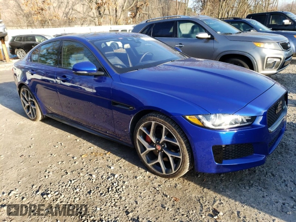 2018 Jaguar XE with VIN SAJAM4FV1JCP41519, listed as a Copart auction lot 79425183 with 16,662 mi miles and . Bid and sale history available at DreamBid. Image 4.