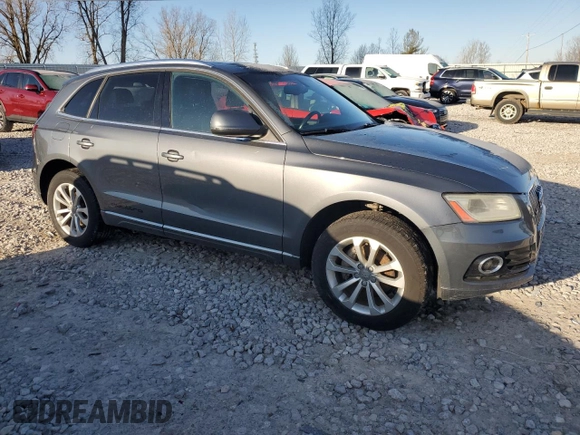 2013 Audi Q5 Premium Plus with VIN WA1LFAFP1DA060336, listed as a Copart auction lot 49486715 with 137,324 mi miles and Clean title. Bid and sale history available at DreamBid. Image 4.