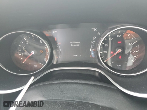 2017 Jeep Compass Latitude с VIN 3C4NJDBB2HT656434, выставлен на аукционе Copart как лот 60483215 с пробегом 75 781 миль миль и Списание • Salvage title. История ставок и продаж доступна на DreamBid. Изображение 9.