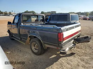 1990 Ford F-150 "S" with VIN 1FTDF15Y8LNA66730, listed as a Copart auction lot 72320024 with 41,844 mi miles and Salvage Title. Bid and sale history available at carsss.com. Image 2.