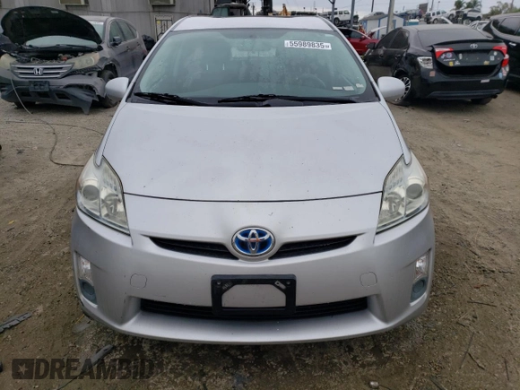 2011 Toyota Prius I with VIN JTDKN3DU7B0277336, listed as a Copart auction lot 55989835 with 155,307 mi miles and Clean Title. Bid and sale history available at DreamBid. Image 5.