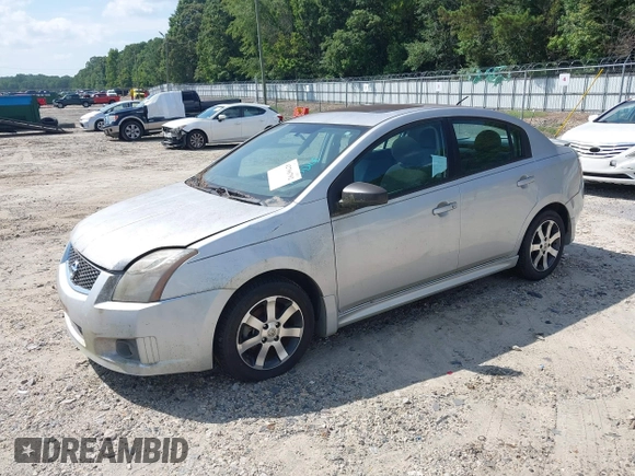 2012 Nissan Sentra 2.0 с VIN 3N1AB6AP0CL768083, выставлен на аукционе IAAI как лот 42796792 с пробегом Не указан миль и . История ставок и продаж доступна на DreamBid. Изображение 2.