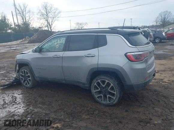 2018 Jeep Compass Limited with VIN 3C4NJDCB1JT238287, listed as a IAAI auction lot 41640492 with 74,554 mi miles and . Bid and sale history available at carsss.com. Image 13.