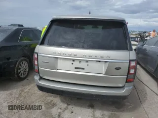 2016 Land Rover Range Rover with VIN SALGV3EF6GA272015, listed as a Copart auction lot 74750434 with 57,778 mi miles and Salvage title. Bid and sale history available at DreamBid. Image 6.