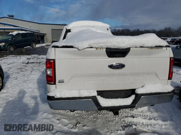 2018 Ford F-150 XL with VIN 1FTMF1E57JKD40343, listed as a Copart auction lot 82541434 with 140,533 mi miles and Salvage Title. Bid and sale history available at carsss.com. Image 6.