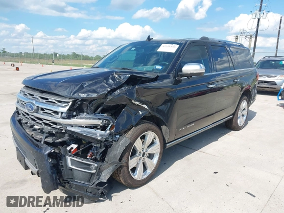 2024 Ford Expedition Max Platinum with VIN 1FMJK1L83REA26576, listed as a IAAI auction lot 42216188 with 9,005 mi miles and . Bid and sale history available at DreamBid. Image 16.