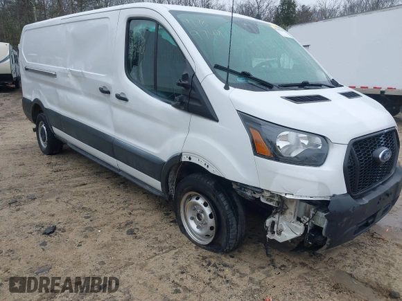 2023 Ford Transit Cargo with VIN 1FTBR1Y80PKA22691, listed as a IAAI auction lot 41789744 with 35,748 mi miles and . Bid and sale history available at DreamBid. Image 6.