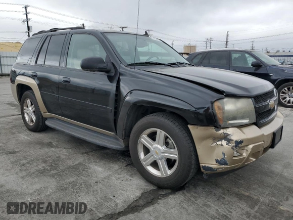2007 Chevrolet TrailBlazer LT with VIN 1GNES13MX72150563, listed as a Copart auction lot 51182455 with 166,333 mi miles and Salvage Title. Bid and sale history available at carsss.com. Image 4.