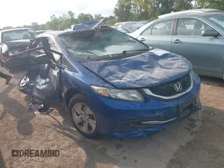 2014 Honda Civic LX z VIN 2HGFB2F56EH556658, wystawiony jako IAAI lot #39936337 z przebiegiem Nie podano mil oraz . Historia ofert i sprzedaży dostępna na DreamBid. Obrazek 1.