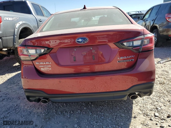 2021 Subaru Legacy Touring XT with VIN 4S3BWGP60M3020537, listed as a Copart auction lot 72599174 with 0 mi miles and Salvage Title. Bid and sale history available at carsss.com. Image 6.