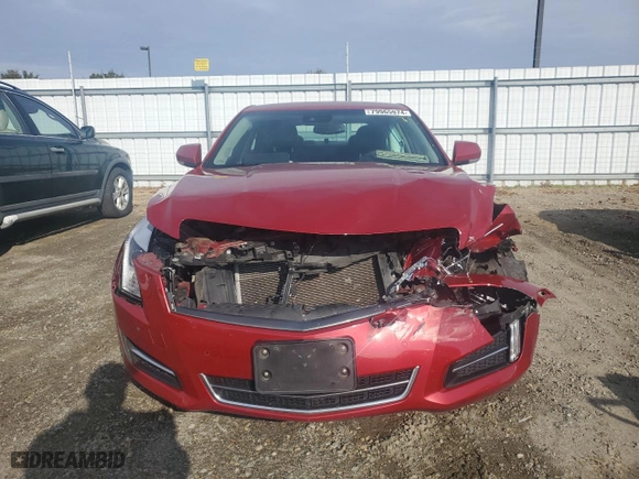 2013 Cadillac ATS Premium with VIN 1G6AE5S31D0100305, listed as a Copart auction lot 79965974 with 87,117 mi miles and Salvage Title. Bid and sale history available at carsss.com. Image 5.
