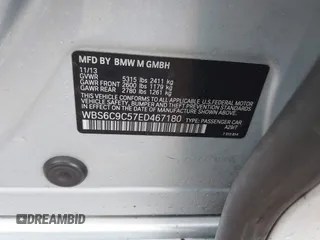 2014 BMW M6 z VIN WBS6C9C57ED467180, wystawiony jako IAAI lot #41461463 z przebiegiem 101 023 mil mil oraz . Historia ofert i sprzedaży dostępna na DreamBid. Obrazek 9.