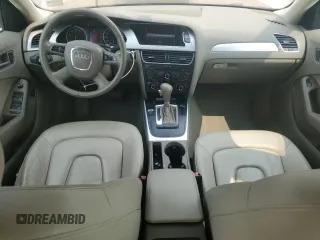 2011 Audi A4 Premium Plus with VIN WAUFFAFL4BN009433, listed as a Copart auction lot 59301185 with 122,158 mi miles and Salvage title. Bid and sale history available at DreamBid. Image 8.