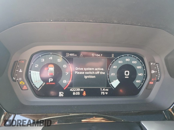 2022 Audi A3 Premium Plus z VIN WAUHUDGY6NA012193, wystawiony jako Copart lot #47252754 z przebiegiem 42 239 mil mil oraz Szkoda całkowita • Salvage title. Historia ofert i sprzedaży dostępna na DreamBid. Obrazek 9.