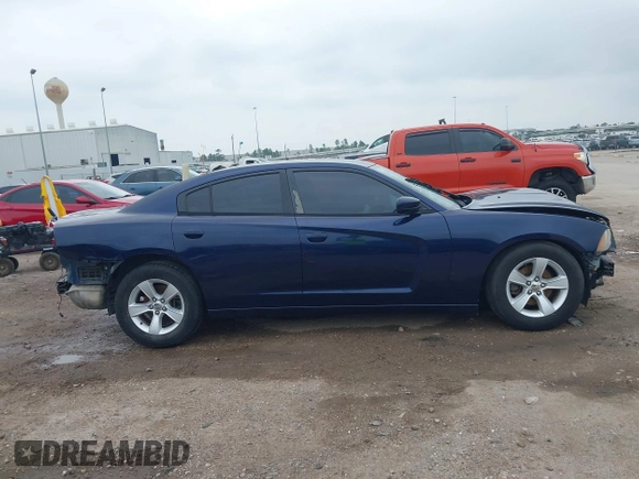 2013 Dodge Charger SE with VIN 2C3CDXBG9DH711044, listed as a IAAI auction lot 41915565 with 156,248 mi miles. Bid and sale history available at carsss.com. Image 14.